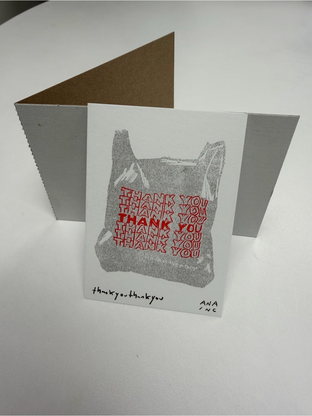 Anastasia Inciardi Thank You Shopping Bag! Mini Print!